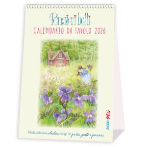 Calendario da tavolo 2026 Pensieri belli