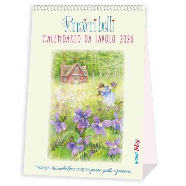 Calendario da tavolo 2026 Pensieri belli