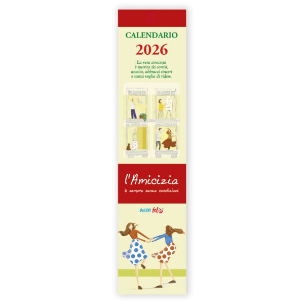 Calendarietto 2026 Amicizia