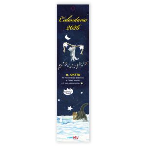 Calendarietto 2026 Gatto e la luna