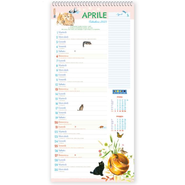 Calendario 2025 Io Gatto - immagine 2