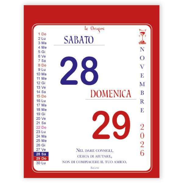 Calendariotto 2026 - Filosofia d'emergenza - immagine 2