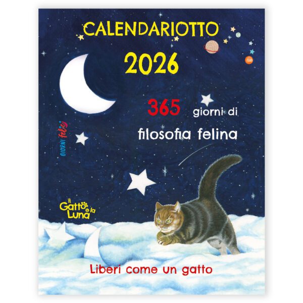 Calendariotto 2026 Il Gatto e la Luna
