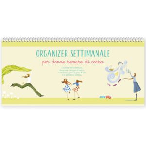 Organizer settimanale per donne sempre di corsa